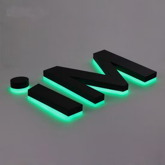 工場直販用3D照光アクリルLEDショップサイン